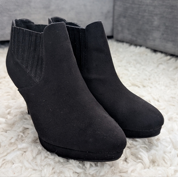 Faux Suede Booties - Picture 8 of 9